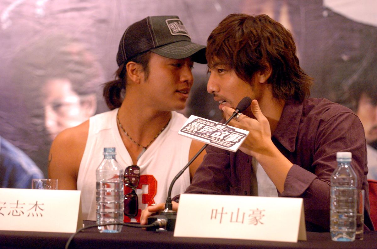 2004年9月19日下午,《新警察故事》全球首映典礼在北京东方君悦大酒店