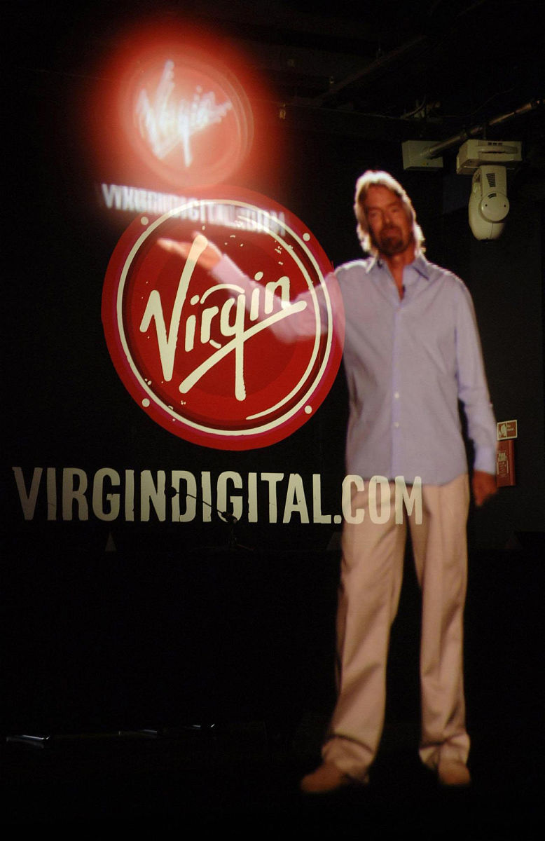 2005年9月2日,伦敦牛津街virgin megastore音乐零售店,理查德布兰森的