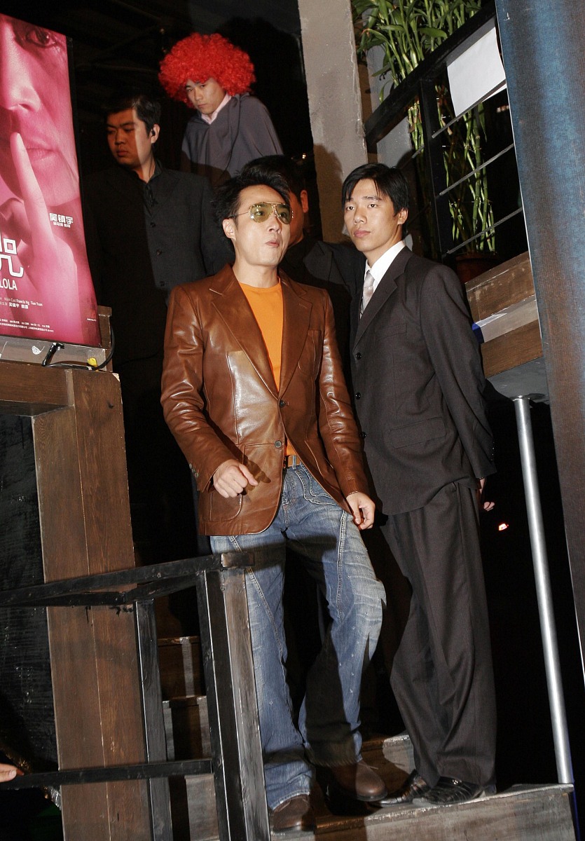 2005年10月30日,北京,恐怖电影《<strong>诅咒</strong>》发布会.