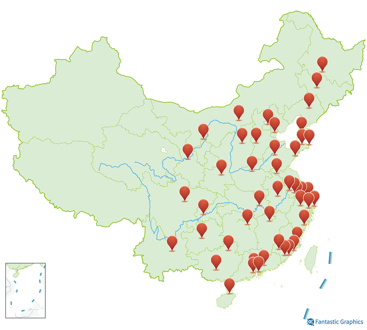 图表:自8月1日起暂停47个城市大陆居民赴台个人游试点
