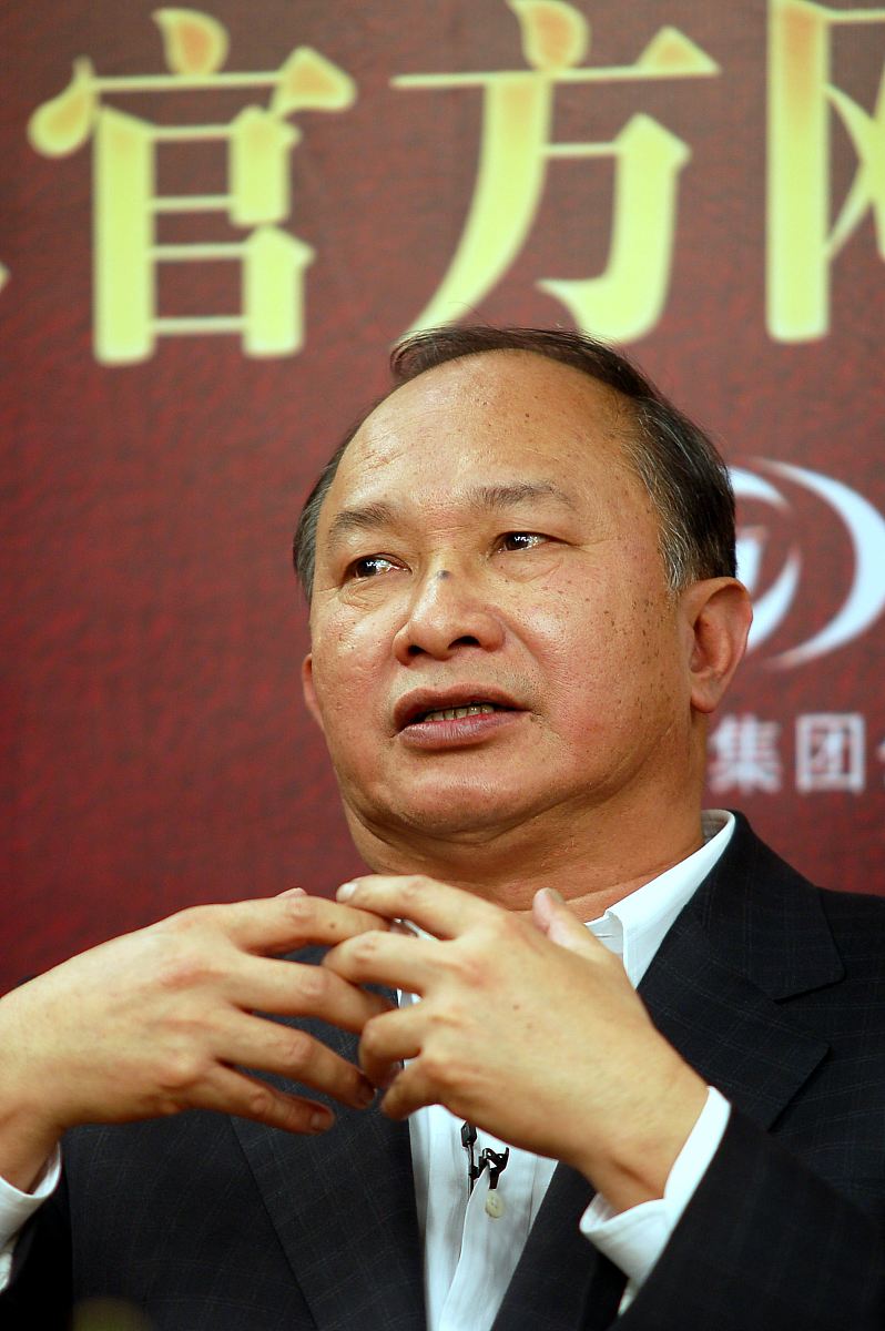 2008年4月23日,北京,电影《赤壁》官网的启动仪式举行.  吴宇森+++_++