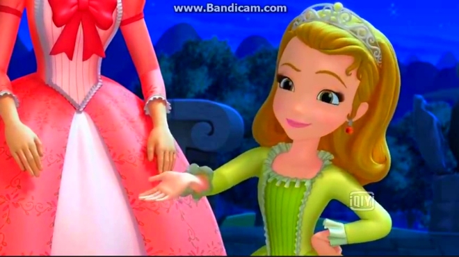 小公主苏菲亚洗盘子