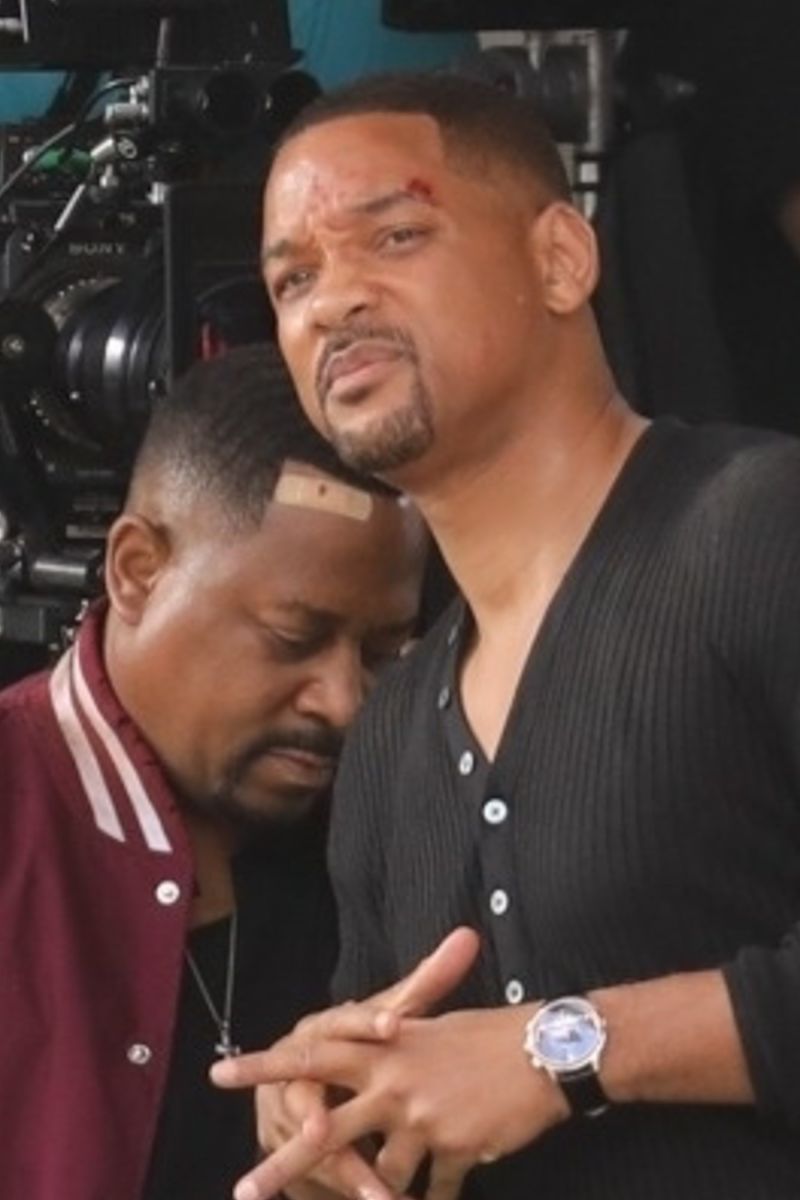 当地时间2019年4月4日,美国迈阿密,电影《绝地战警 3》(bad boys 3)拍