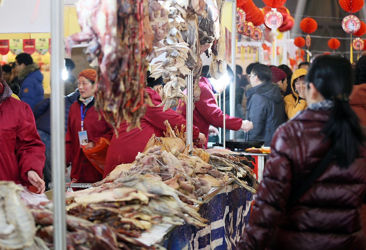 2015年01月31日,第七届中国(合肥)国际年货采购展览会暨旅游迎春购物