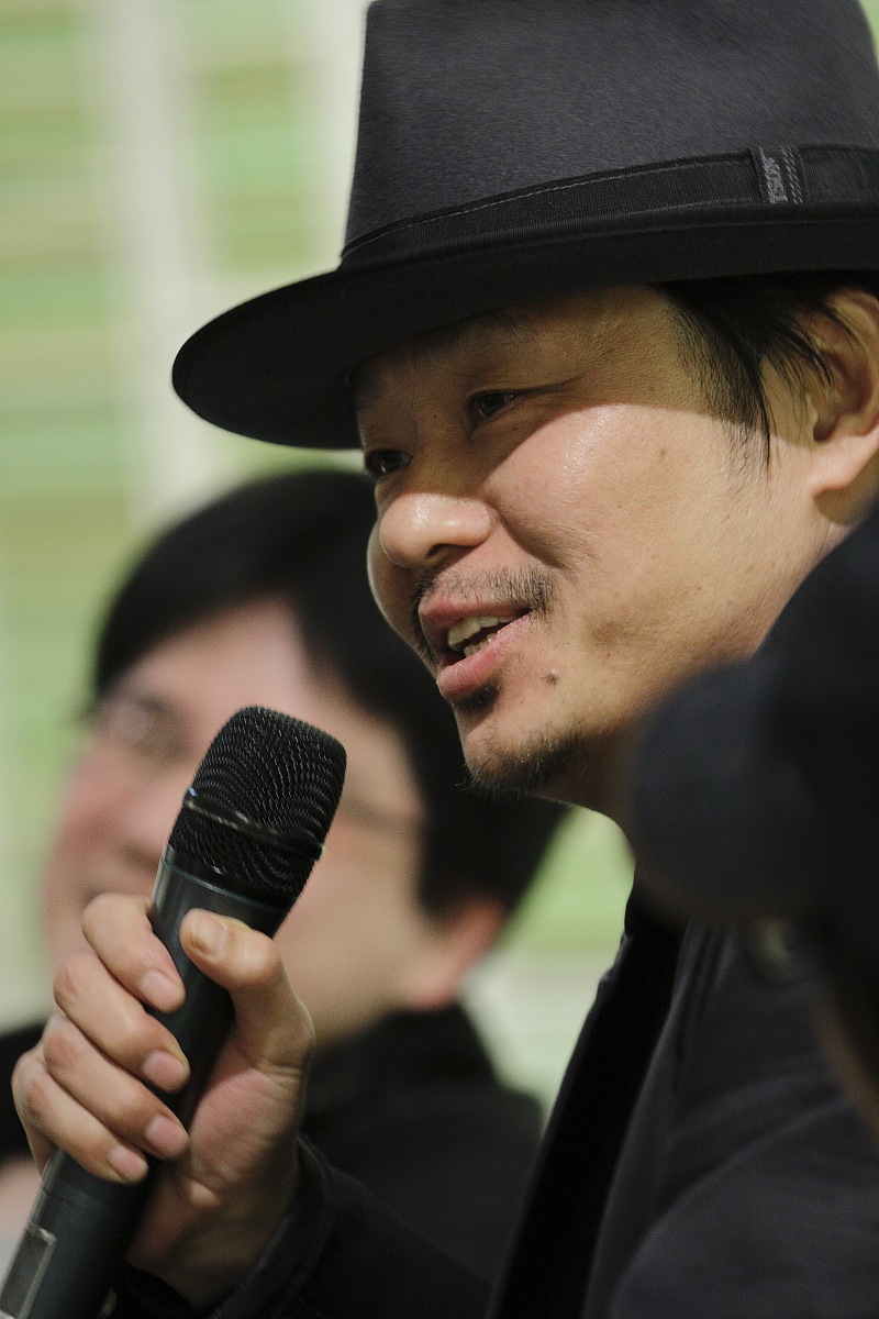2011年3月13日,北京时尚廊书店,明星对话.***_***左小诅咒  +++_+++亚