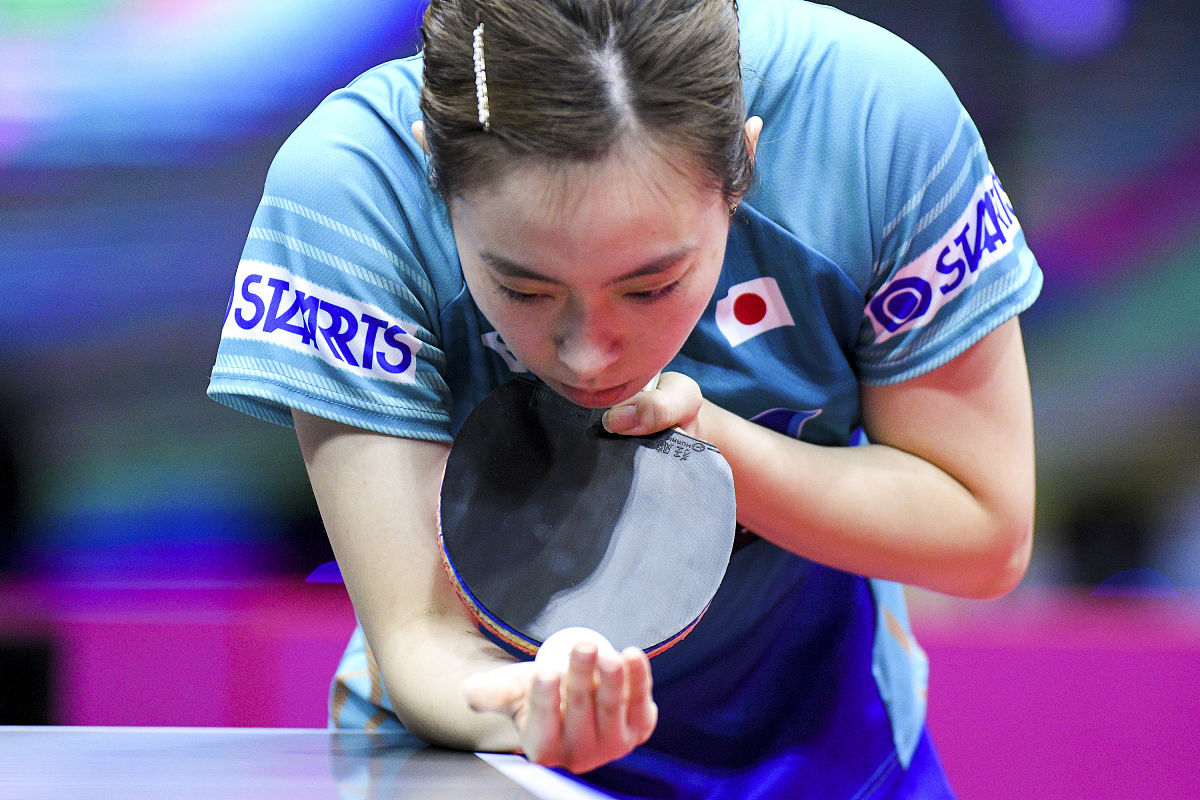 2019年10月19日,四川成都,2019国际乒联女子世界杯次日赛况.石川佳纯