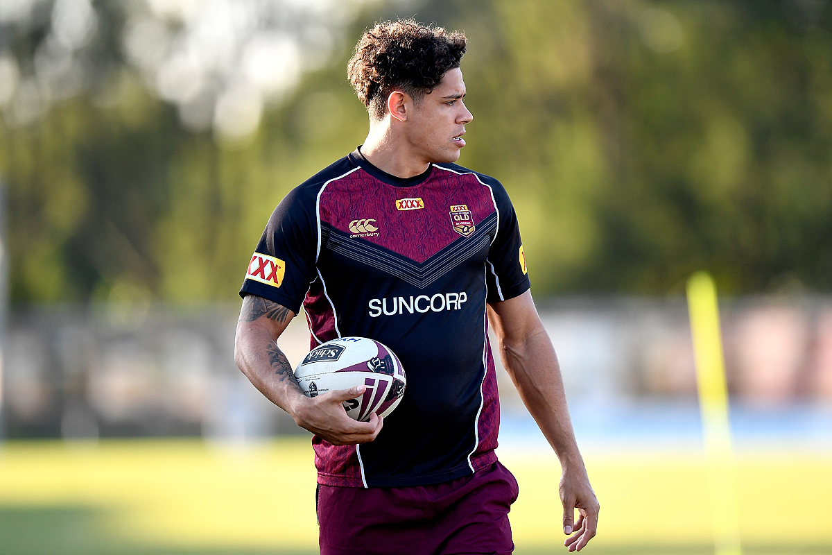 brisbane, australia - july 04: dane gagai during a queensland ma