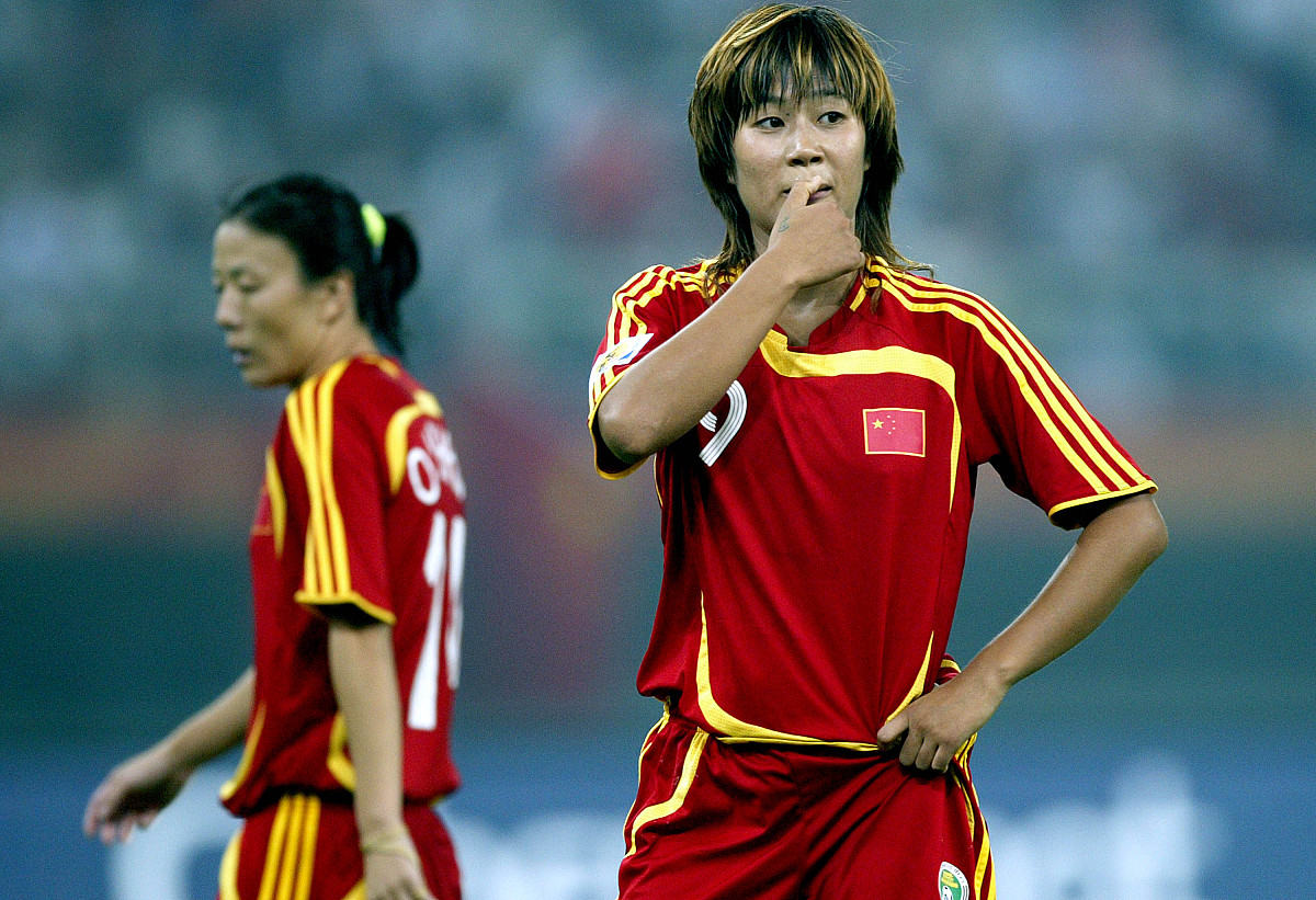2007年9月20日,中国天津,2007女足世界杯d组比赛,中国国家女子足球队2