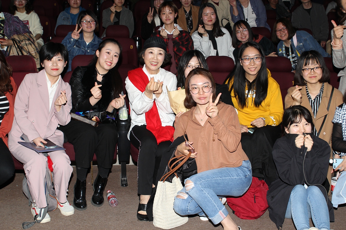 2018年4月17日讯,北京,第8届北京国际电影节期间, 韩国著名演员高斗心