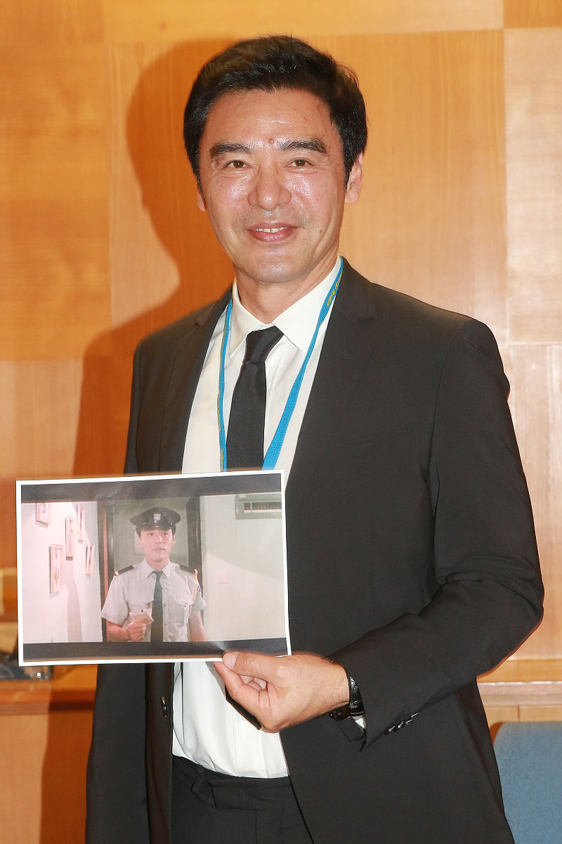 2018年8月6日,香港,钟镇涛出席商台访问.钟镇涛
