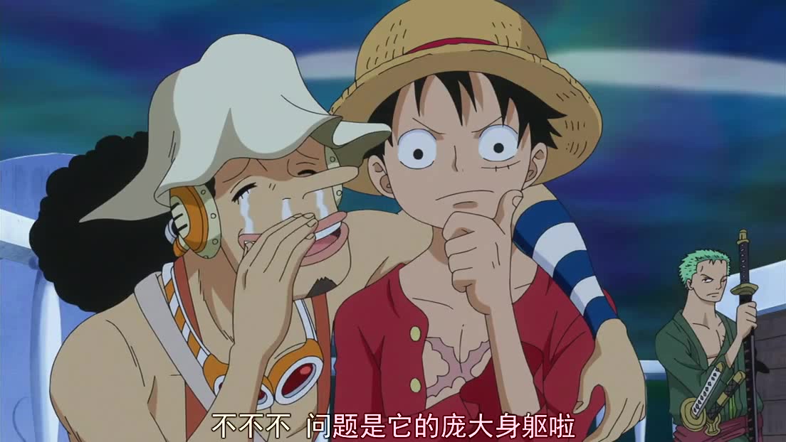 海贼王:罗宾拿巨型海妖画素描,乔巴怀疑人生道:太悠闲了!