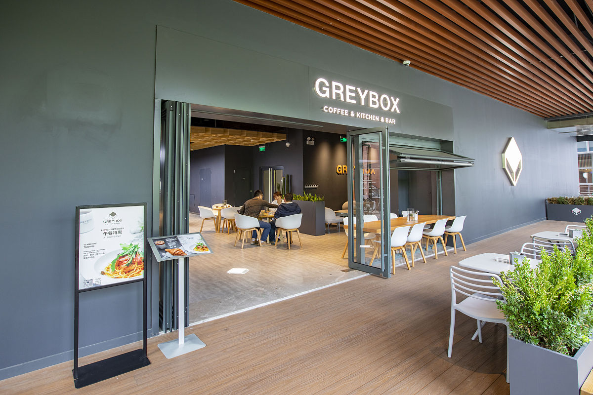 2019年10月8日,上海,eybox coffee是roseonly 公司开设的咖啡连锁店,