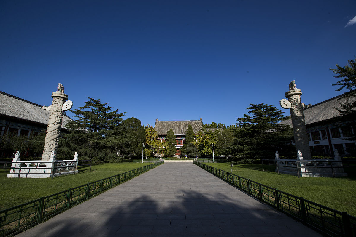2019年8月27日,北京,北京大学校园.