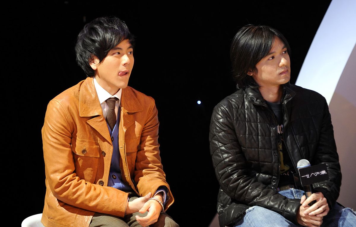 2008年12月9日,北京,电影《女人不坏》首映礼.彭于晏 冯德伦+++_+++女