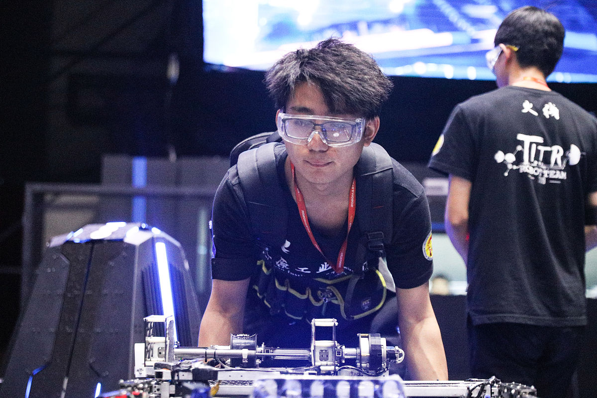 2019年5月26日,陕西西安,2019robomaster机甲大师赛中部分区赛8强:中