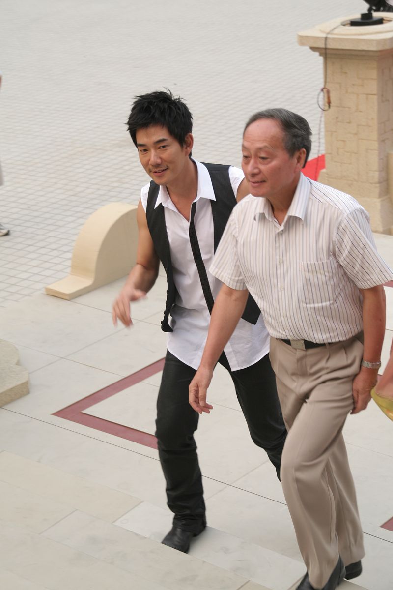 2008年7月16日,上海,动画电影《风云决》上海举办全球首映典礼.任贤齐