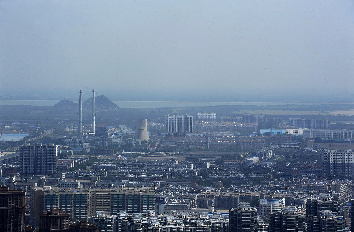 2013年05月31日,山东省济南市黄河玉带蜿蜒细长