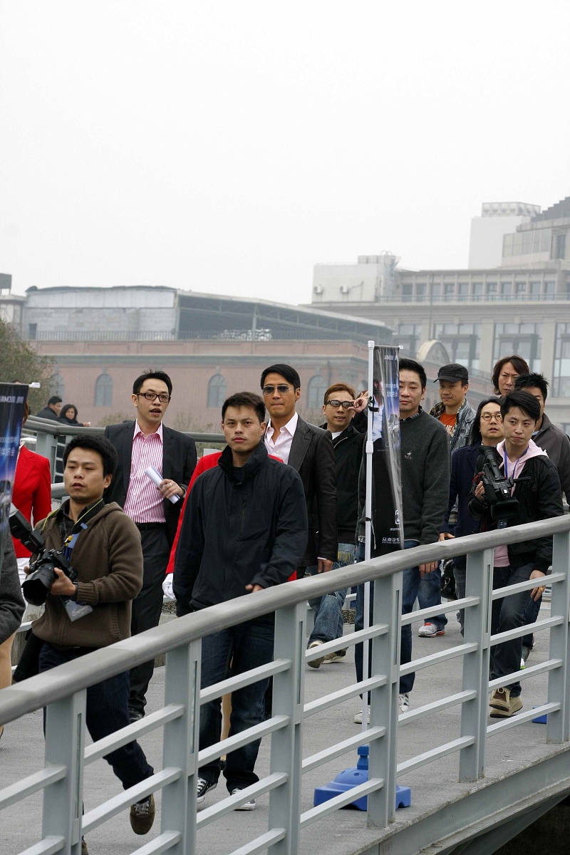 2011年2月26日,上海,黎明出席某汽车<strong>品牌</strong>活动.
