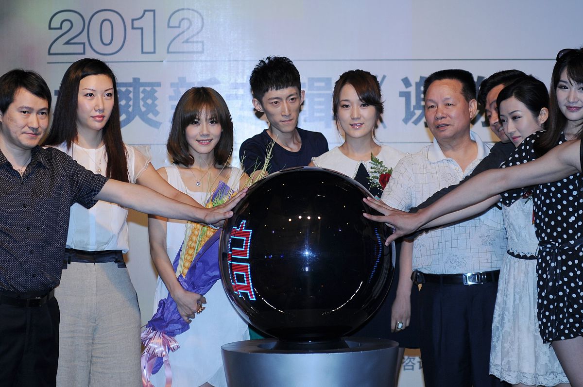 2012年06月20日,北京,明星新专辑《谢谢》发布及电影《茶觉》启动仪式