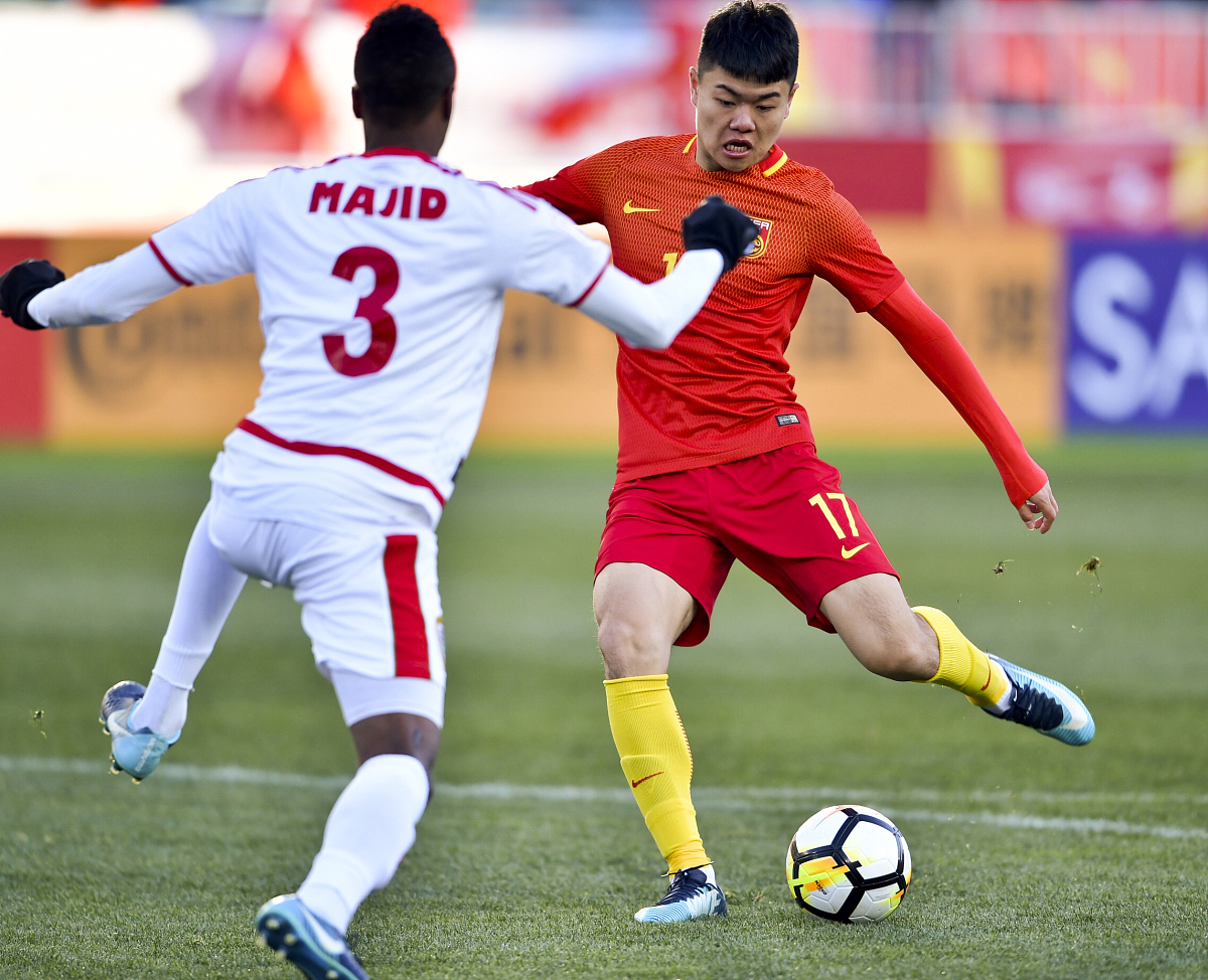 2018u23亚洲杯小组赛:中国男足vs阿曼