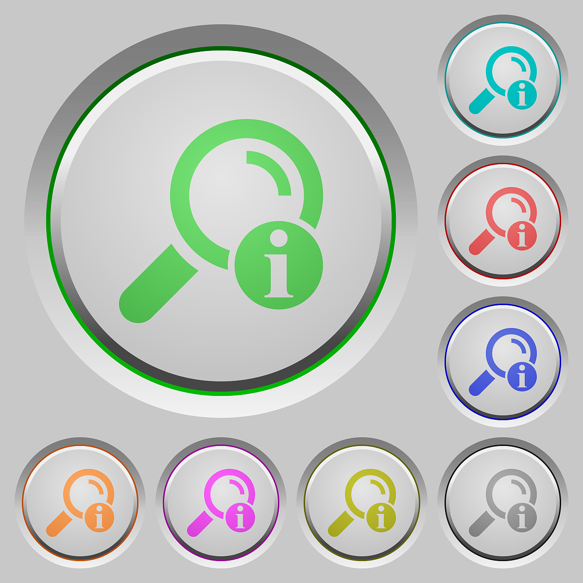 search result information push buttons