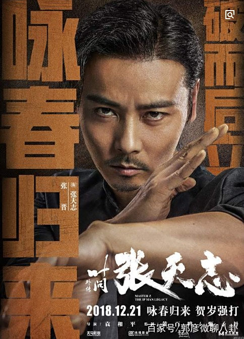 《叶问外传:张天志》主演张晋,柳岩,戴夫·巴蒂斯塔,咏春精神的传奇图片