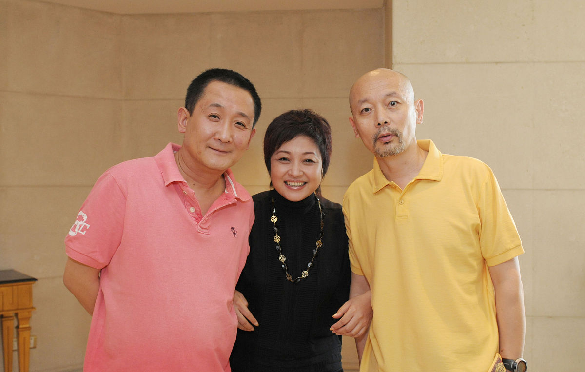 2009年7月1日,北京,电影《气喘吁吁》海报揭幕及官网启动仪式正式举办