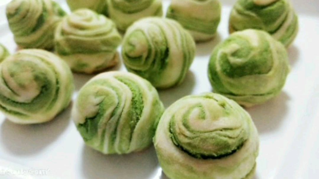 抹茶酥 中式层酥类糕点 喜欢抹茶的看过来