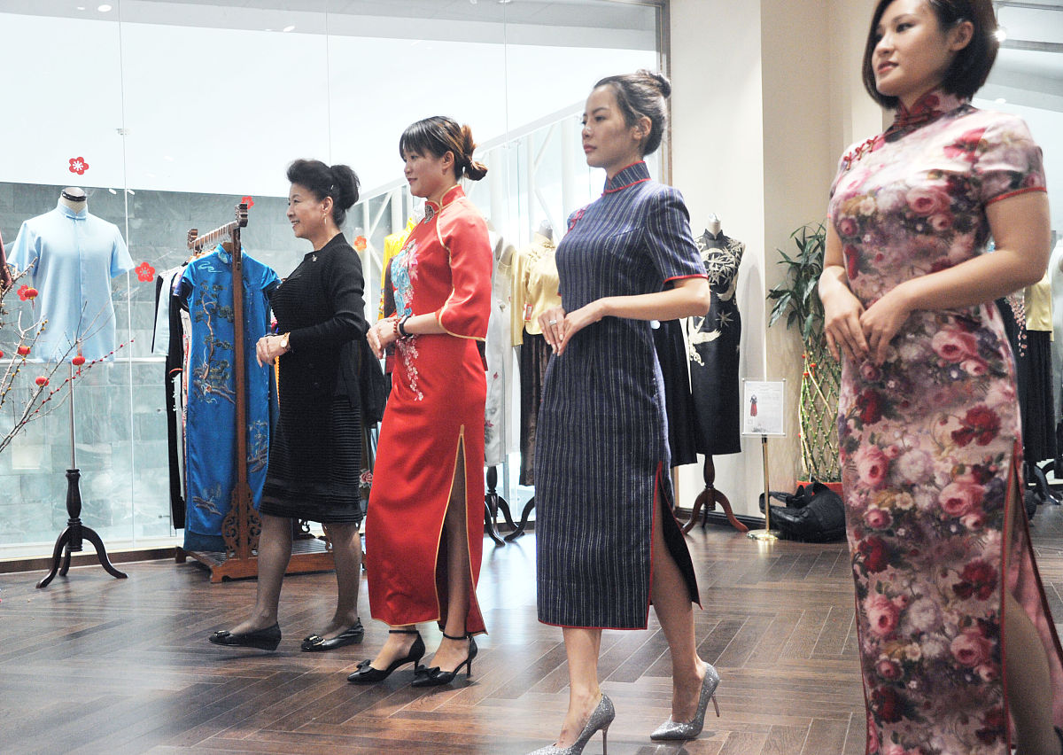 上海 旗袍 中华优秀传统文化调研专项 1000字