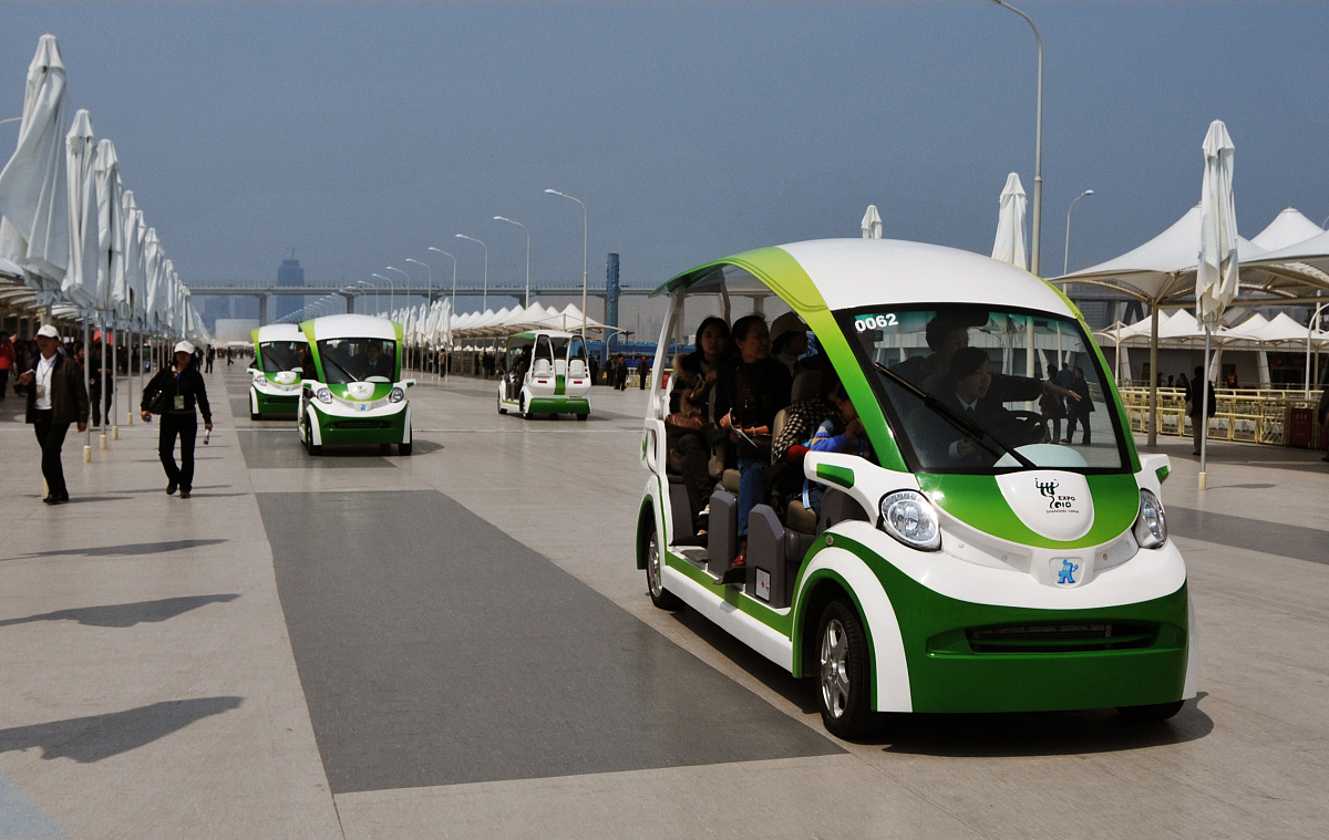 电动观光车的使用能保护生态环境