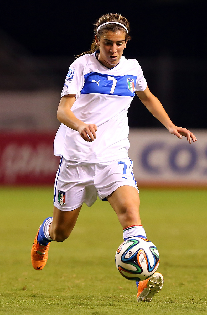 2014年3月18日,哥斯达黎加,2014u17女足世界杯小组赛,哥斯达黎加vs意