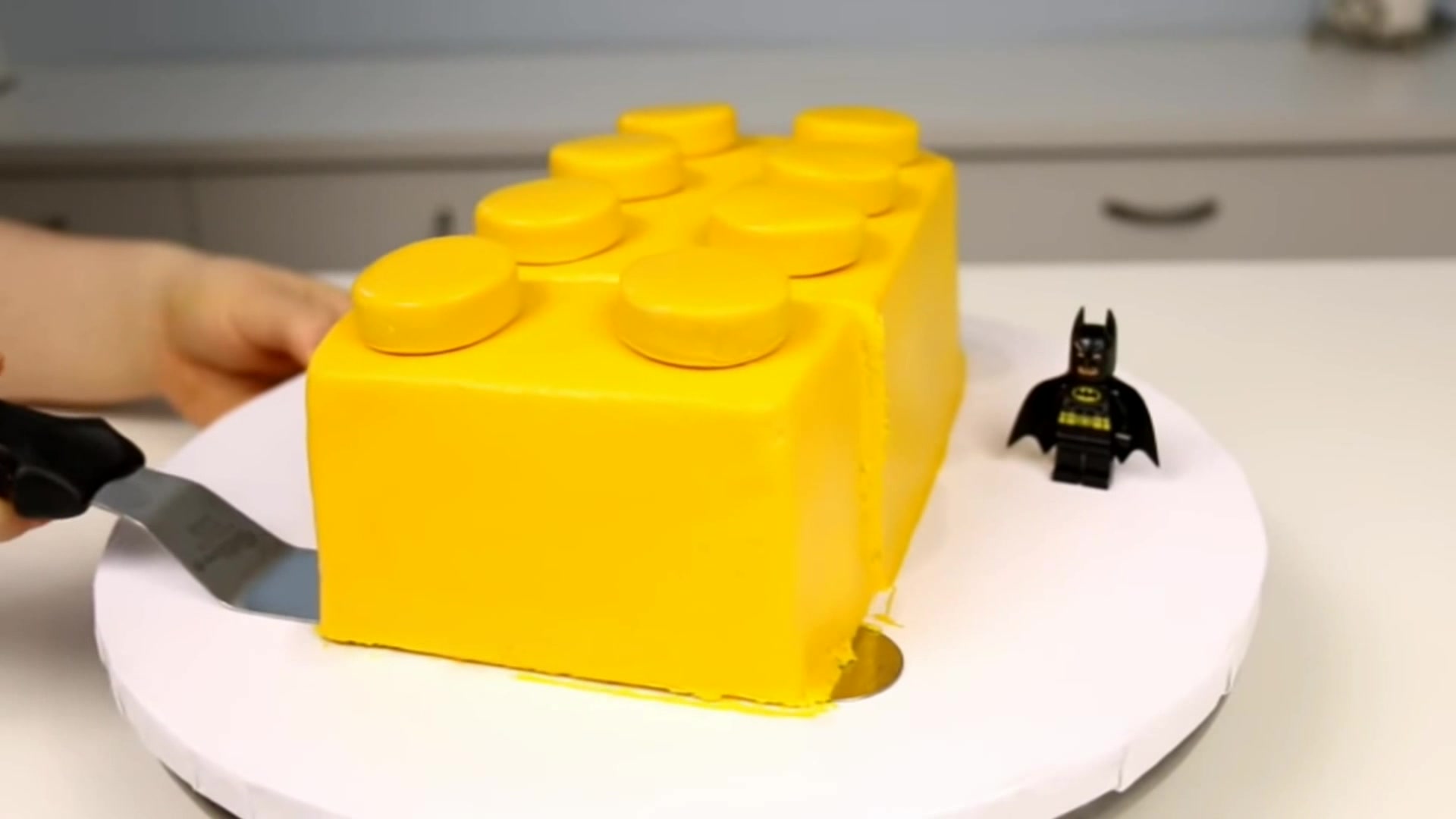 漂亮的蝙蝠侠蛋糕 宝宝自己的最爱