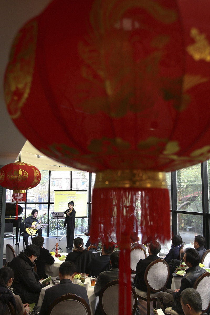 ***_***2013年1月8日,上海音乐厅"音乐午茶"落户虹口区音乐谷首场演出