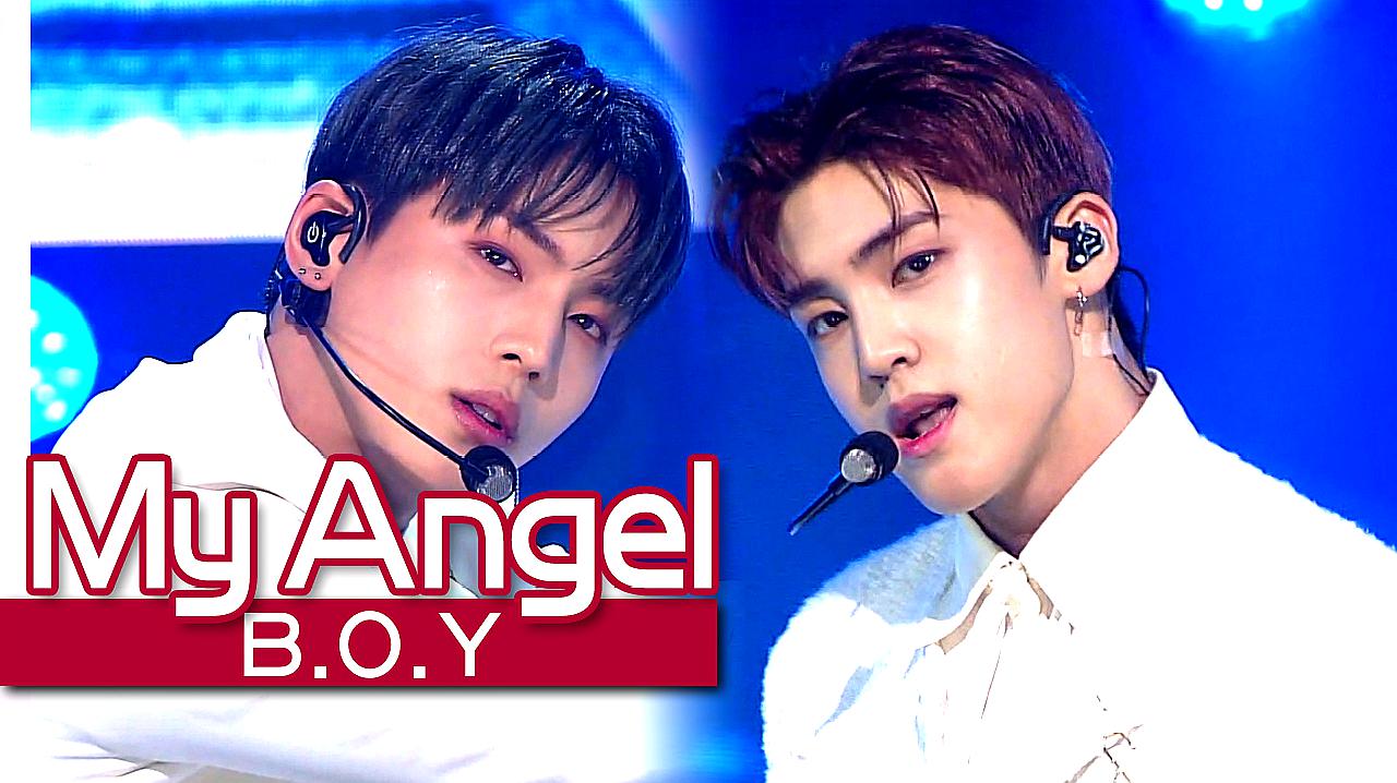 [图]《人气歌谣》像天鹅般的男子们来了!B.O.Y《My Angel》