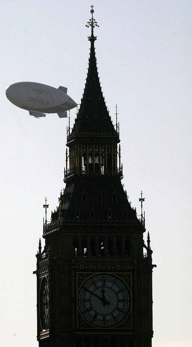 the world's largest commercial airship, the spirit of dubai, is 