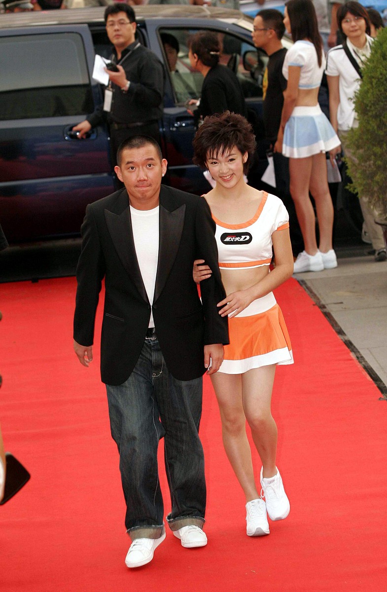 2005年6月19日晚,电影《头文字d》全球首映礼在北京君悦酒店广场,主创