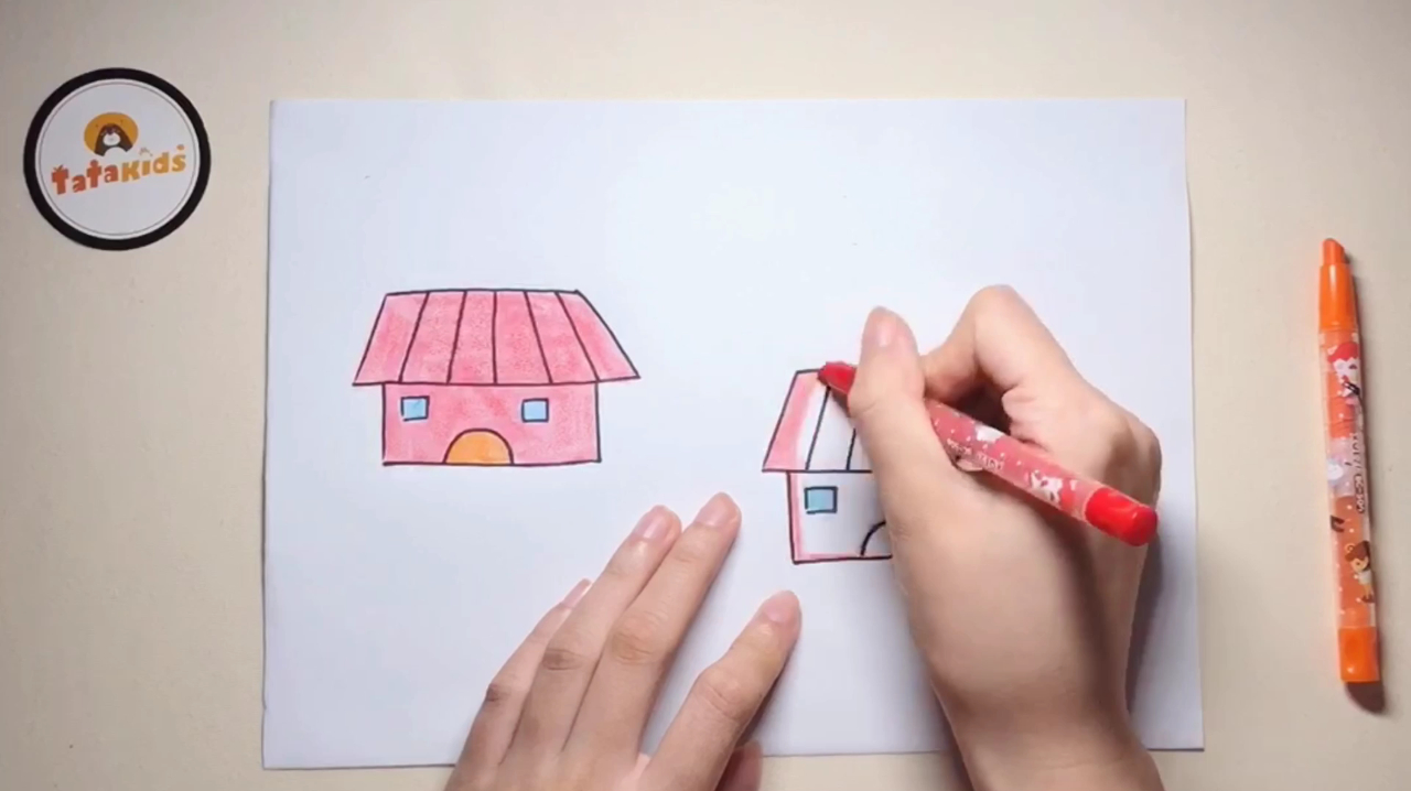 房子简笔画-趣味分步画大全