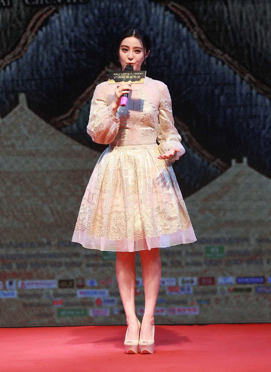 2015年07月28日,广东省广州市,电影《王朝的女人·杨贵妃》广州发布会
