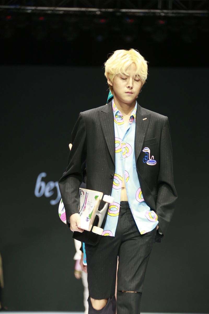2016年10月27日讯,北京,10月26日,2017春夏中国国际时装周:k fashion 