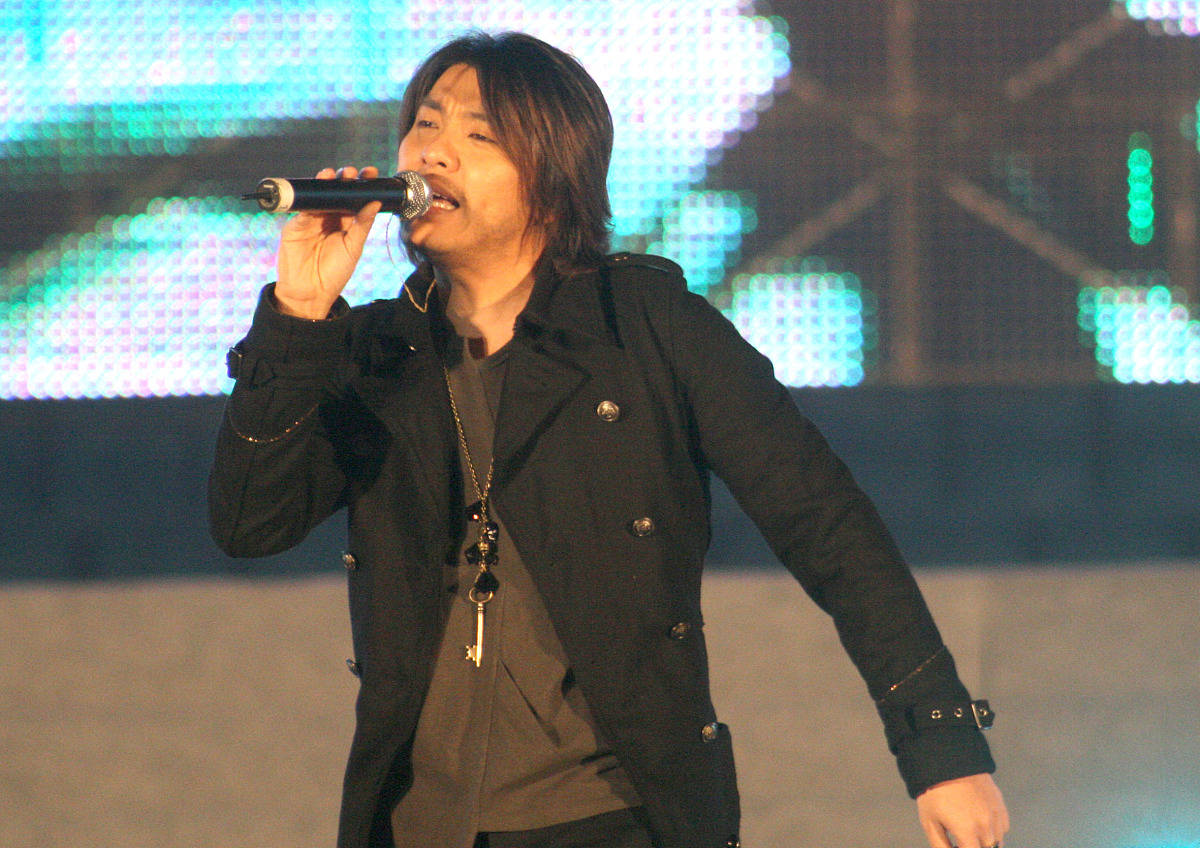 2007年1月20日,合肥,安徽省合肥市奥体中心,2007新年时尚盛典举行.阿