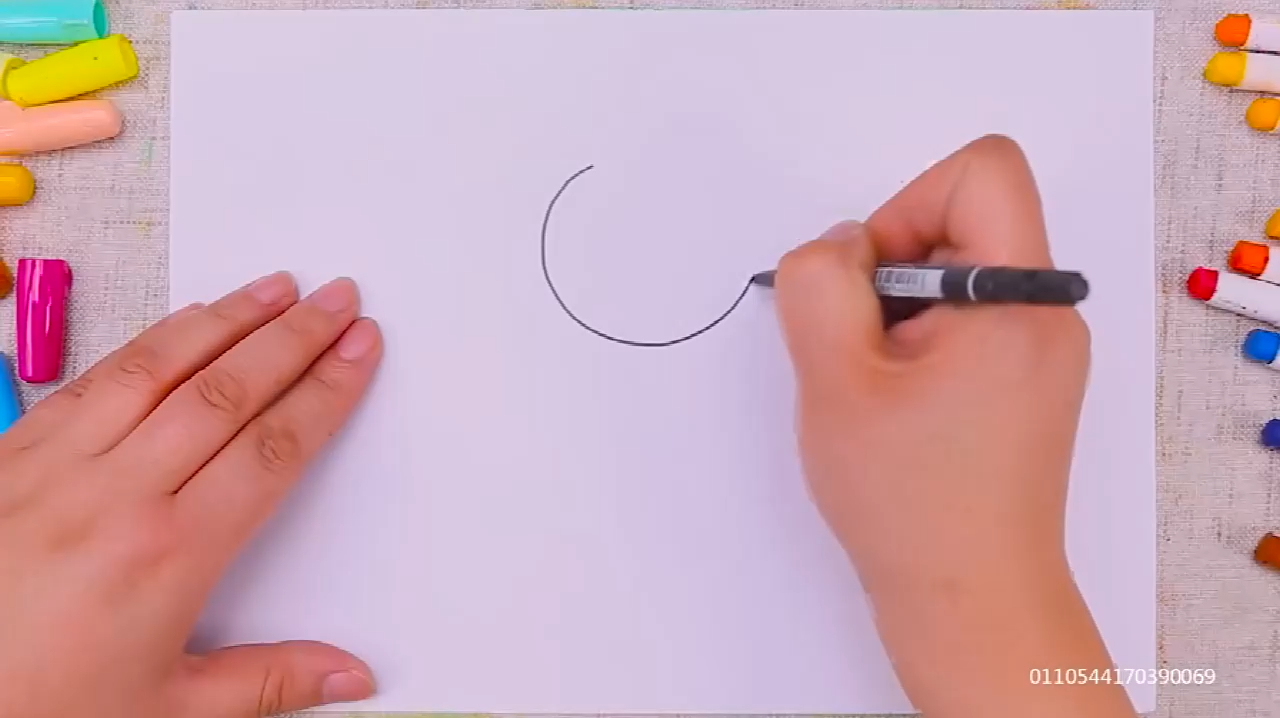 美丽的公主该怎么画,儿童画场景故事,教画美丽的人鱼三公主