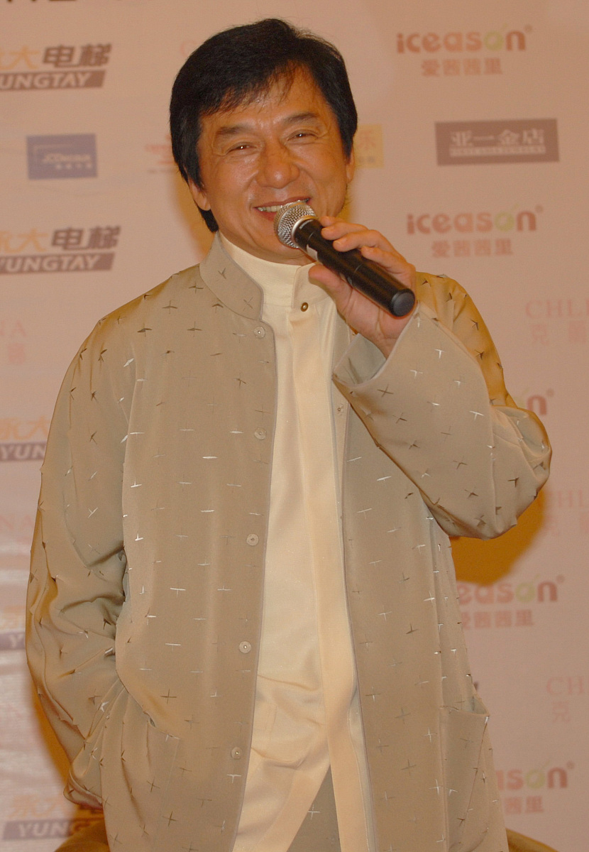 2008年6月14日,上海,第11届上海国际电影节.国际影人见面会举行,成龙