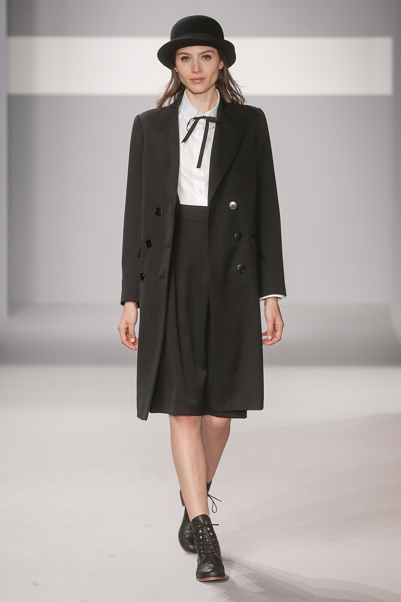 2014年3月4日讯,巴黎,当地时间4日,2014巴黎时装周(秋冬):agnes b 品
