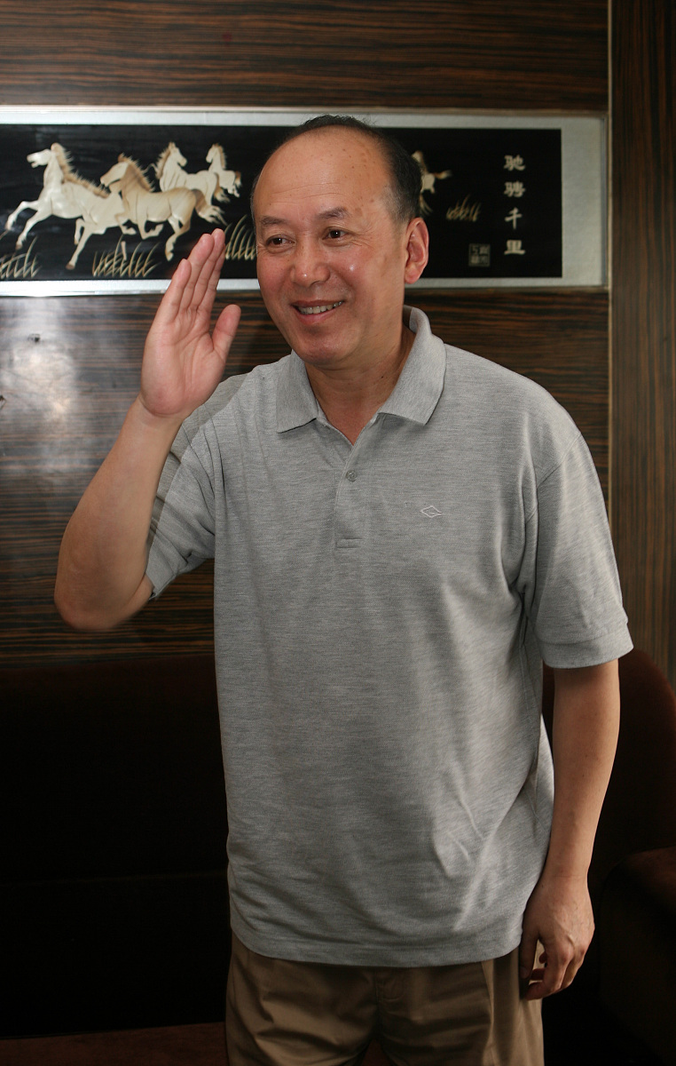 2012年5月3日,陕西省西安市,郭达回西安参加《陕西经典喜剧小品鉴赏晚