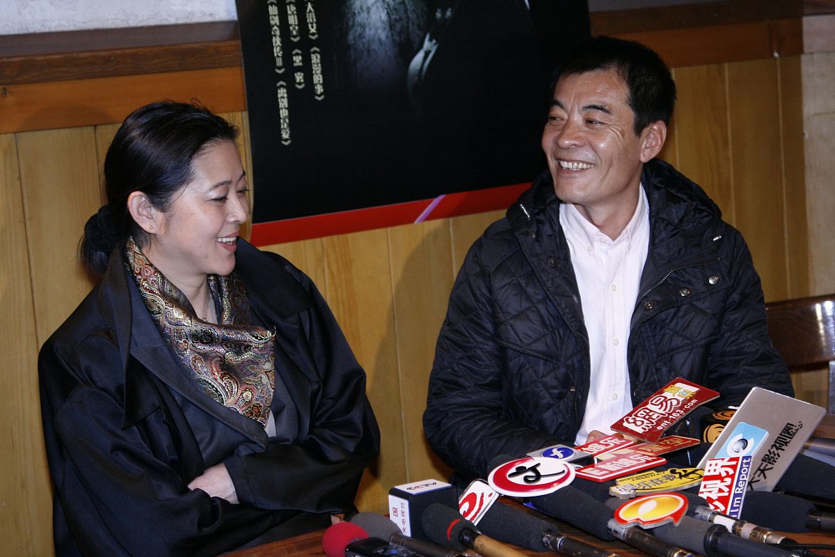 2009年2月20日,北京,电视连续剧《没有语言的世界》举行首播发布会.**