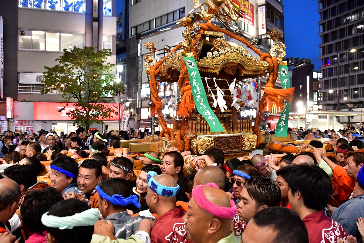 ***_***当地时间2018年09月23日,日本东京,丰岛区代表性的市民秋季节