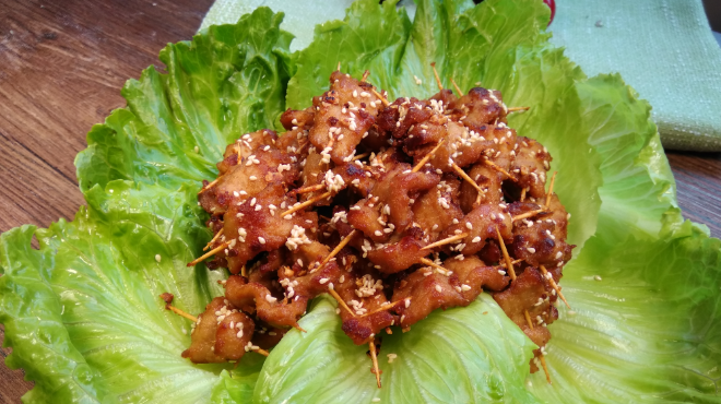 牙签肉好不好吃,重点在“这一步”,学会在家也能吃美食