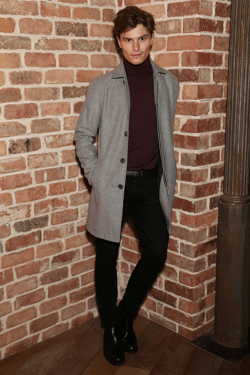 2015年1月9日讯,伦敦,当地时间8日,2015伦敦男装周(秋冬):superdry 明