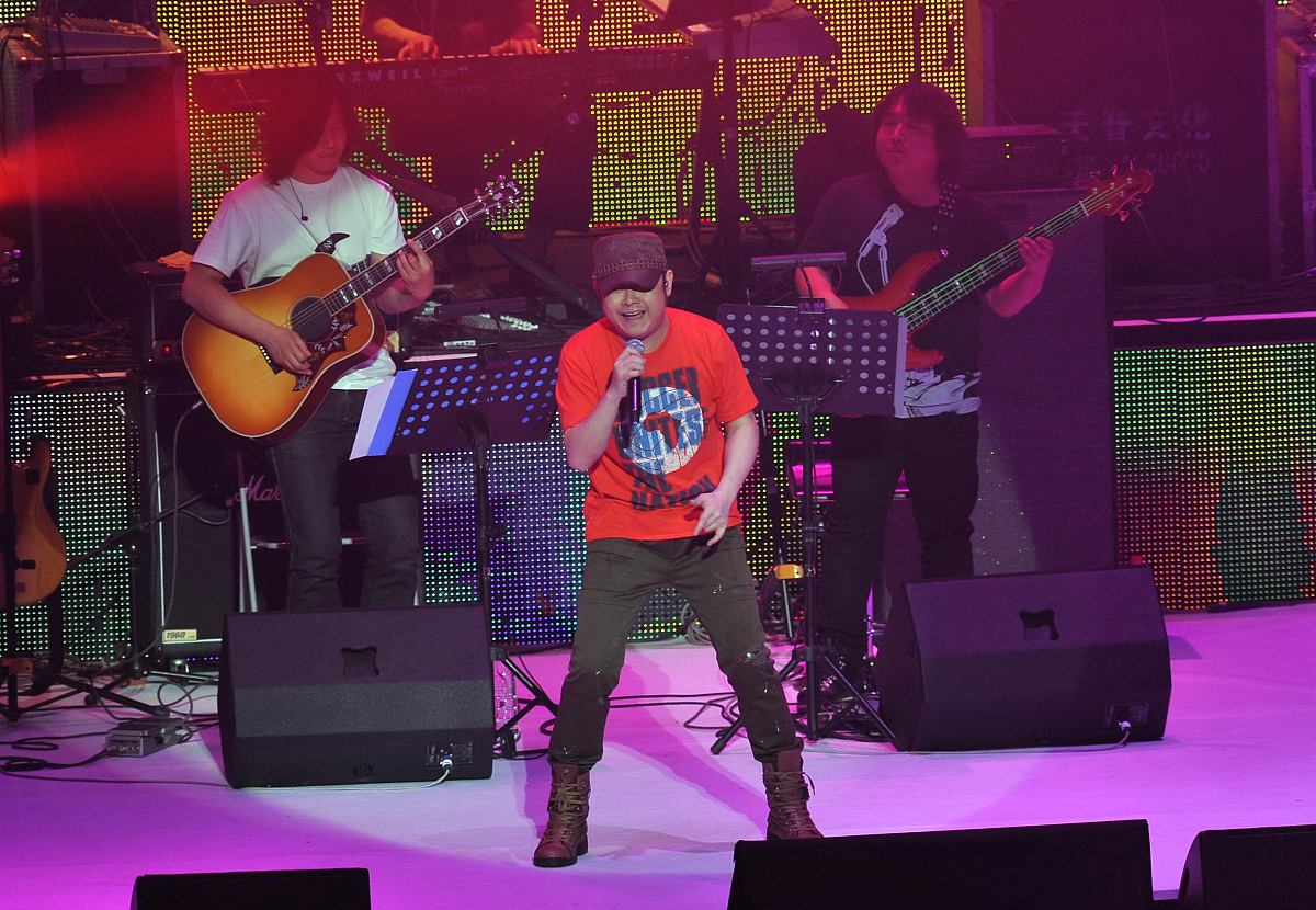 2011年5月21日,北京,2011刀郎"<strong>谢谢</strong>你"巡回演唱会的首站演出在北京