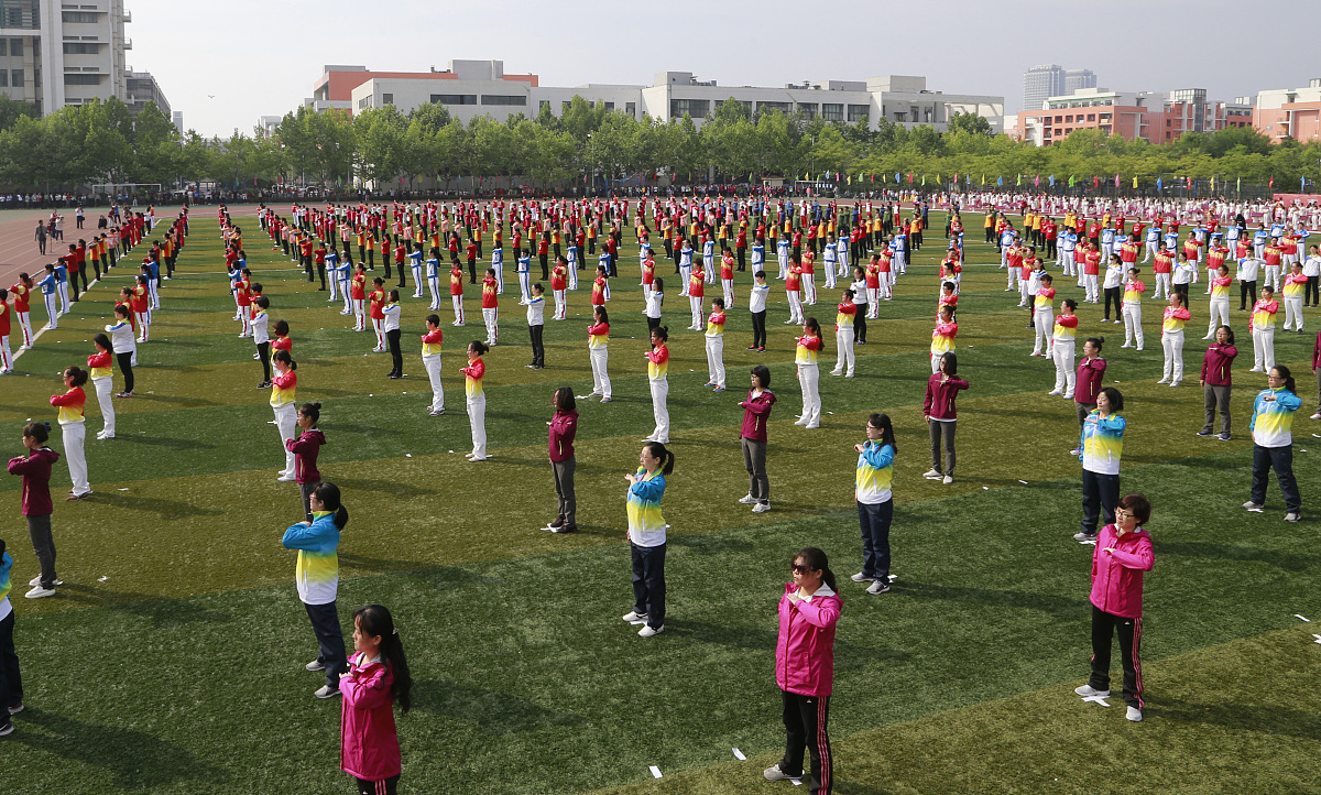 第九套广播体操比赛总结：团结协作，顽强拼搏，获三等奖